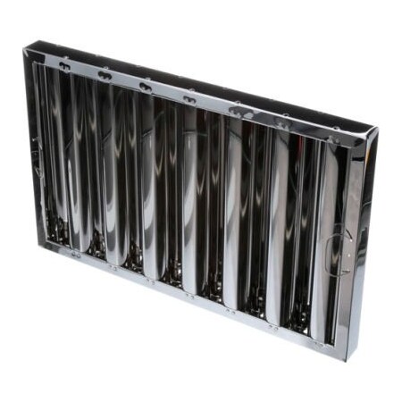 Allpoints 8014150 Hood Filter, Type6, Stainless Steel, 16X25 8014150